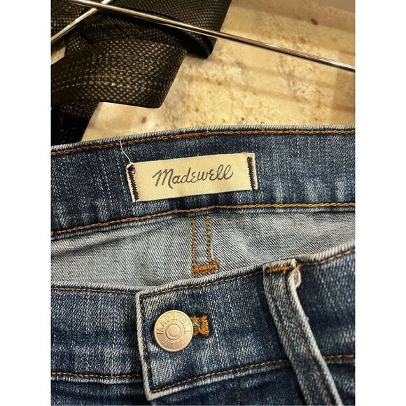 Madewell Slim Straight Button Fly Jeans sz 29 EUC - Picture 6 of 8